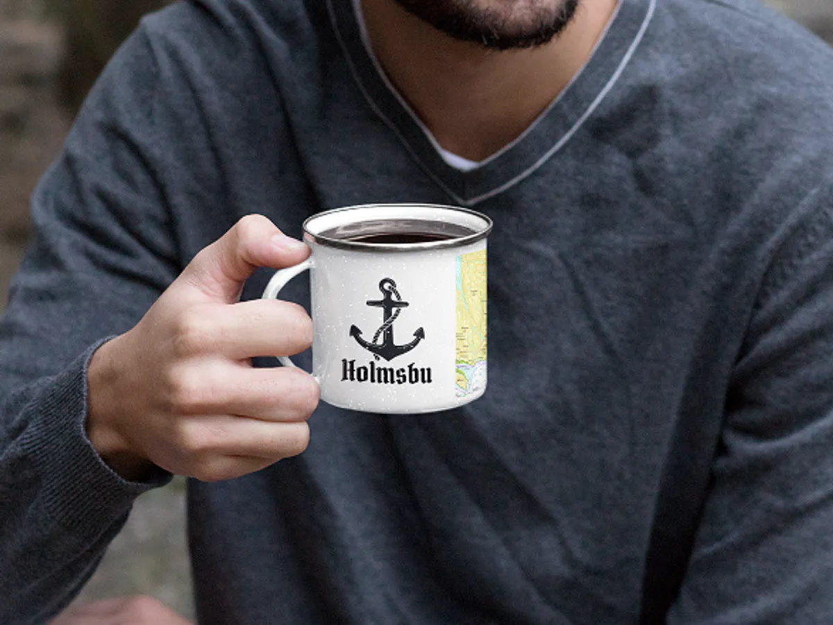Kopp sjøkart Holmsbu