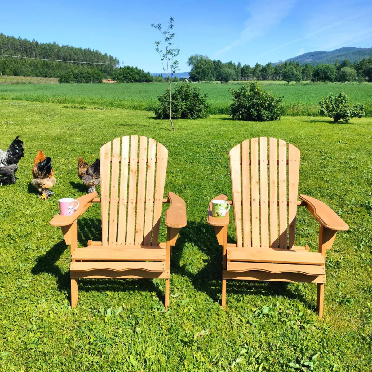 Woods adirondack sammenleggbar