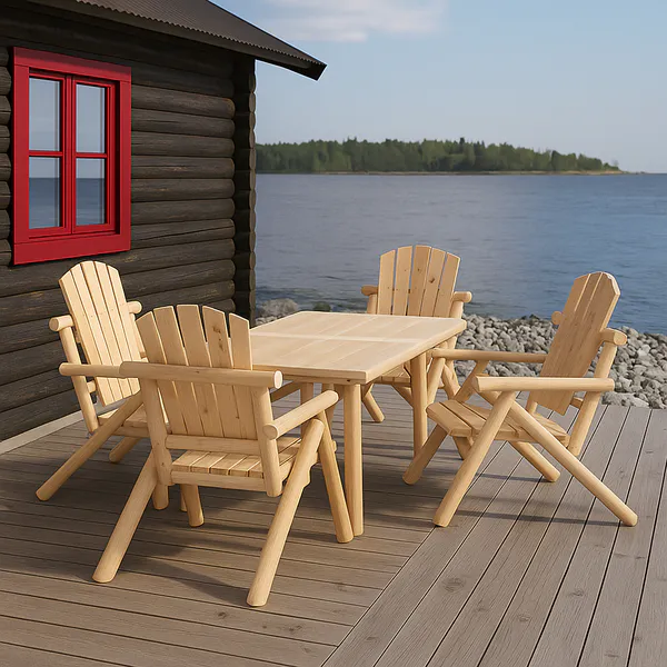 Hovedbilde Woods Stokk Spisebord